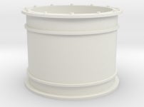 Slider Rear Wheel (9DQURRX6R) by kreativeautosolutions Slider Rear Wheel by kreativeautosolutions on Shapeways
