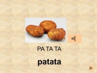 LETRA T TOMATE PELOTA NATA PATATA MALETA PATO TELE. -  ppt download