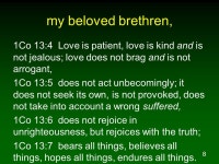 1 Corinthians 15:58 …knowing that your toil is not in vain in the Lord. -  ppt download
