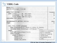 EDA Lab. Dept. of Computer Engineering C. N. U. 1 FSM Structures Mealy, Moore and Combined Mealy/Moore outputs Figure ppt download