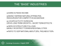 “Understanding the challenges” The Cairns Economy Recent Movements & Short / Medium Term Prospects Ref: J2250 | August 2009... 