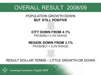 “Understanding the challenges” The Cairns Economy Recent Movements & Short / Medium Term Prospects Ref: J2250 | August 2009... 