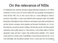 1 Building technological capabilities: a sectoral and institutional approach of catching up processes Pascal Petit CNRS-CEPN... 