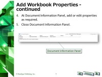 © Paradigm Publishing, Inc Excel 2013 Level 2 Unit 2Managing and Integrating Data and the Excel Environment Chapter 6Protecting... 