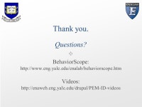 ❖ PEM-ID: Identifying People by Gait-Matching using Cameras and Wearable Accelerometers Thiago Teixeira, Deokwoo Jung, Gershon... 