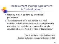 Documentation: Section 504/Titles I, II, & III 2012 AHEAD Guidance Paul D. Grossman, J.D. Adjunct Professor of Disability Law... 