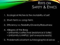 W HAT D OES I T M EAN TO C REATE A S ELF ? Mark R. Waser Digital Wisdom Institute -  ppt download