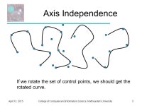 College of Computer and Information Science, Northeastern UniversityApril 12, CS G140 Graduate Computer Graphics Prof. Harriet... 