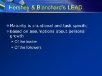 Different Leadership Styles. What is a Leadership Style?  It’s a pattern of behaviors you use when you are trying to influence... 