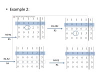 Chapter 1 Section 2. Example 1: R1+R2 R2 2R1+R3 R3 R5-R1 R5. -  ppt download