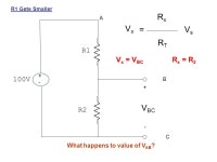 V R1 R2 + - A B C V BC VxVx = RxRx RTRT VsVs V x = V BC R x = R 2 R2 Gets Larger What happens to value of V AB ? -  ppt download