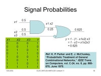 10/4-6/05ELEC / Lecture 111 ELEC / (Fall 2005) Special Topics in Electrical Engineering Low-Power Design of Electronic Circuits.... 