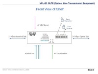 Orion Telecom Networks Inc VCL-E3 OLTE 34Mbps Optical Line Transmission Equipment Slide 1 Updated : January 1st, , Avenue of... 