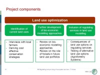 Part B: Sustainable Management and Ecosystem Services Speakers:T. Knoke, R. Mosandl Projects:B2 (K. Roos) B3 (R. Mosandl, M.... 