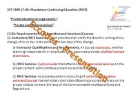 1 CMR 237 Requirements For All Candidates and Licensees’ REGULATORY AUTHORITY: M.G.L. c. 141, §2. -  ppt download