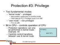 CS 4284 Systems Capstone Godmar Back Core OS Functions. -  ppt download