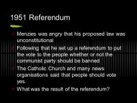 Communism in Australia How did the Australian government deal with the “threat” of communism? -  ppt download