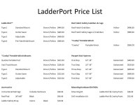 LadderPort ™ LadderPort™, the inexpensive permanent building mounted extension ladder receiver, securely holds the ladder in... 
