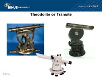 Session 2 LAND SURVEYING EQUIPMENTS Course: S0663 – Land Surveying Year: ppt download