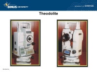 Session 2 LAND SURVEYING EQUIPMENTS Course: S0663 – Land Surveying Year: ppt download