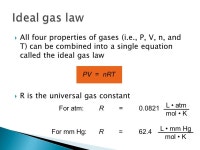 Physical States of Matter.  Existing as a gas, liquid, or solid depends on: ◦ Balance between the kinetic energy of it... 