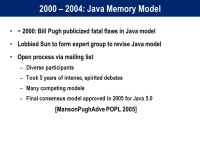 Rethinking Shared-Memory Languages and Hardware Sarita V. Adve University of Illinois Acks: M. Hill, K. Gharachorloo, H. Boehm... 