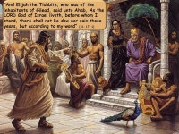 Lesson 10 for the 11 th of December, “And Elijah the Tishbite, who was of the inhabitants of Gilead, said unto Ahab, As the...