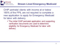 1 Refresher Training CHIP Perinatal-Labor with Delivery Changes Emergency Medical Services Certification - Form H ppt download