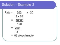 Topic 3 Math/Drugs Calculations. IV Giving Sets Generally there are 2 types of giving sets in use and they deliver drops of... 