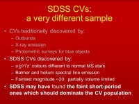 Small is Beautiful: Cataclysmic Variables from the SDSS John Southworth Boris Gänsicke Tom Marsh + many others. -  ppt download
