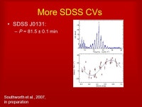 Small is Beautiful: Cataclysmic Variables from the SDSS John Southworth Boris Gänsicke Tom Marsh + many others. -  ppt download