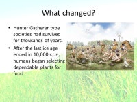 How did humans become “civilized”? This class is called “World Civilizations” What were we like before “Civilization”... 