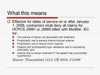 ESAs A Comprehensive Review. Agenda  The NCD in Review  NCD Implementation in Review  Billing Medicare for anemia/ ESAs  The... 