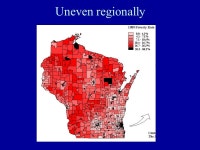 Economic Geography Spatial organization and distribution of economic activity –Outcome of decisions –Highly uneven at all... 