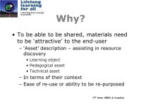 5 th June London L 2 O – Sharing Language Learning Objects Kate Dickens, University of Southampton -  ppt download