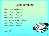 Implementation of the Convolution Operation on General Purpose Processors Ernest Jamro AGH Technical University Kraków, Poland.... 