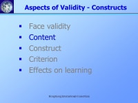 Brian Jolly Centre for Medical and Health Sciences Education Monash University Train the Trainer Workshop October 31, 2003 Hong... 