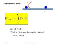 9/24/2013PHY 113 C Fall Lecture 91 PHY 113 C General Physics I 11 AM-12:15 PM MWF Olin 101 Plan for Lecture 9: 1.Review (Chapters... 