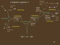 1 /o/ ~ /oh/ Skewed opposition depending on length Low back mergerIncrease phonetic distance Northern Cities Shift Pittsburgh... 