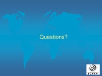 ICANN President’s Report Rio de Janeiro, Brazil March 26, 2003 Stuart Lynn. -  ppt download