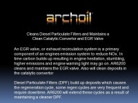 Features and Benefits Increases available BTU yield (Combustion Catalyst) SAE J1321 testing documented MPG improvement over 8... 