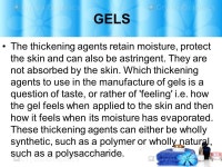 Soft cosmetic products, creams. Suspensions, gels. -  ppt download