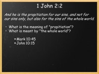 Predestination and Election Difficult Passages. Four Possibilities of Salvation 1.God could have planned not to save anyone. 2.... 