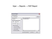 Viper → Review Forecasts. Viper → Reports → FMT Report. -  ppt download