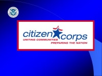 National Citizen Corps Council State Citizen Corps Councils Tribal / Local Citizen Corps Councils American Public Ready.gov / Are... 