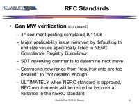 ReliabilityFirst 3/6/08 RC Meeting 1 Reliability Standards Update ReliabilityFirst Corporation RFC Compliance Workshop Columbus... 