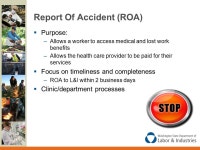 Center of Occupational Health & Education (COHE) Provider Orientation – Part II. -  ppt download