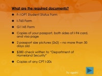 Are you graduating? Learn how to apply for Optional Practical Training! The purpose of this tutorial is to teach international... 