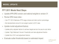 ARIZONA HEALTH CARE COST CONTAINMENT SYSTEM DRG Workgroup Meeting November 18, ppt download