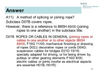 Basics IPC - International Patent Classification Basics October 2014 IPC Section, World Intellectual Property Organization (WIPO)... 